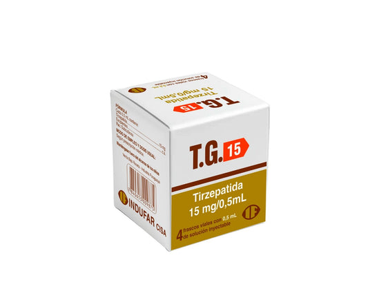 T.G. tirzepatida 15mg